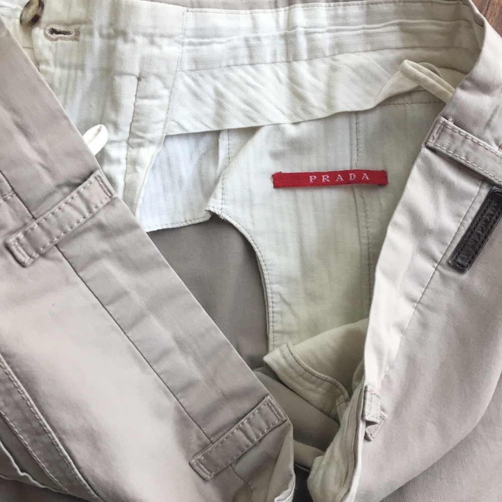 Prada beige pants